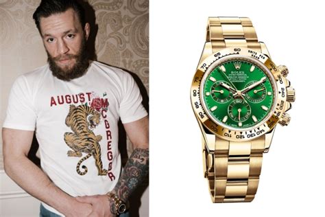 mcgregor fake rolex